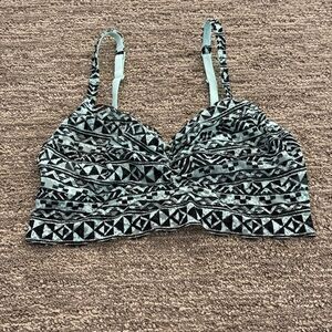 Victoria's Secret Pink GEO Prints Lace Bralette Size S